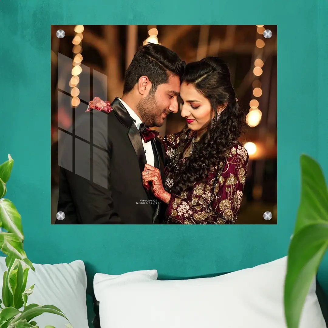 Frameless Acrylic Photo Frame