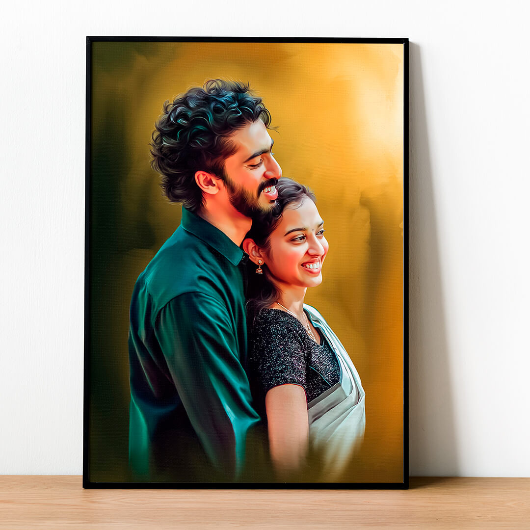 Digital Oil Painting Big Size Frames